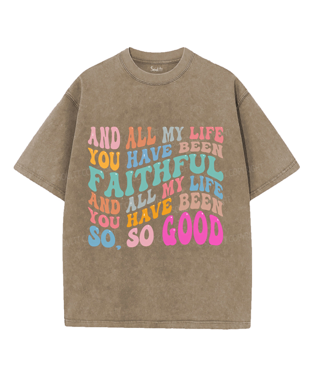 And All My Life Unisex Washed Christian T-shirt Style001 Hoodie, Sweatshirt | CiraTrend.com (Image 4)