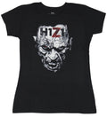 H1Z1 Girls Juniors T-Shirt - Just Survive Zombie with Forehead Logo Hoodie, Sweatshirt | CiraTrend.com