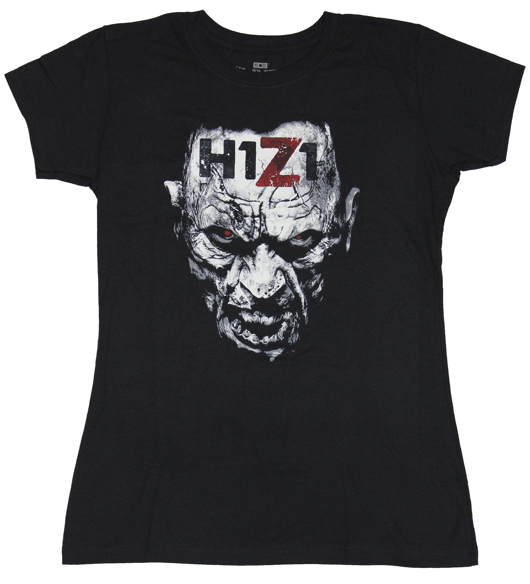 H1Z1 Girls Juniors T-Shirt - Just Survive Zombie with Forehead Logo Hoodie, Sweatshirt | CiraTrend.com