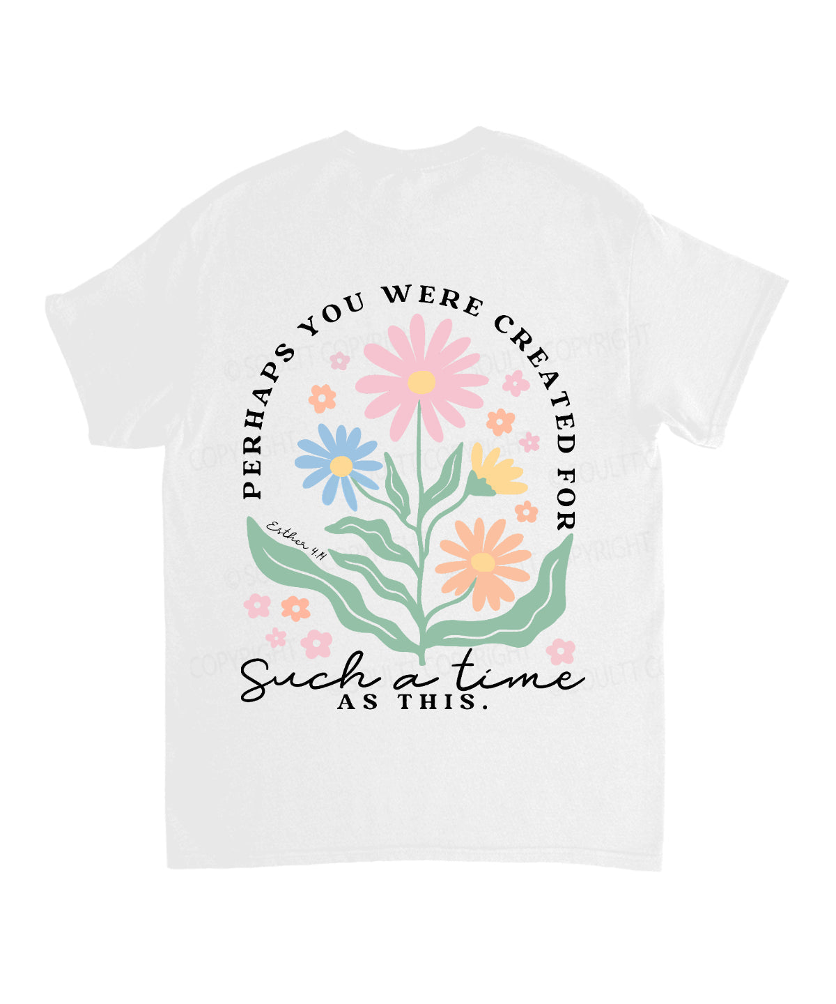 Created Such Time Double Sided Cotton Christian T-Shirts, Hoodie, Sweatshirt