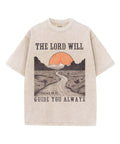 The Lord Will Guide You Always Washed Christian T-shirt Hoodie, Sweatshirt | CiraTrend.com (Image 1)