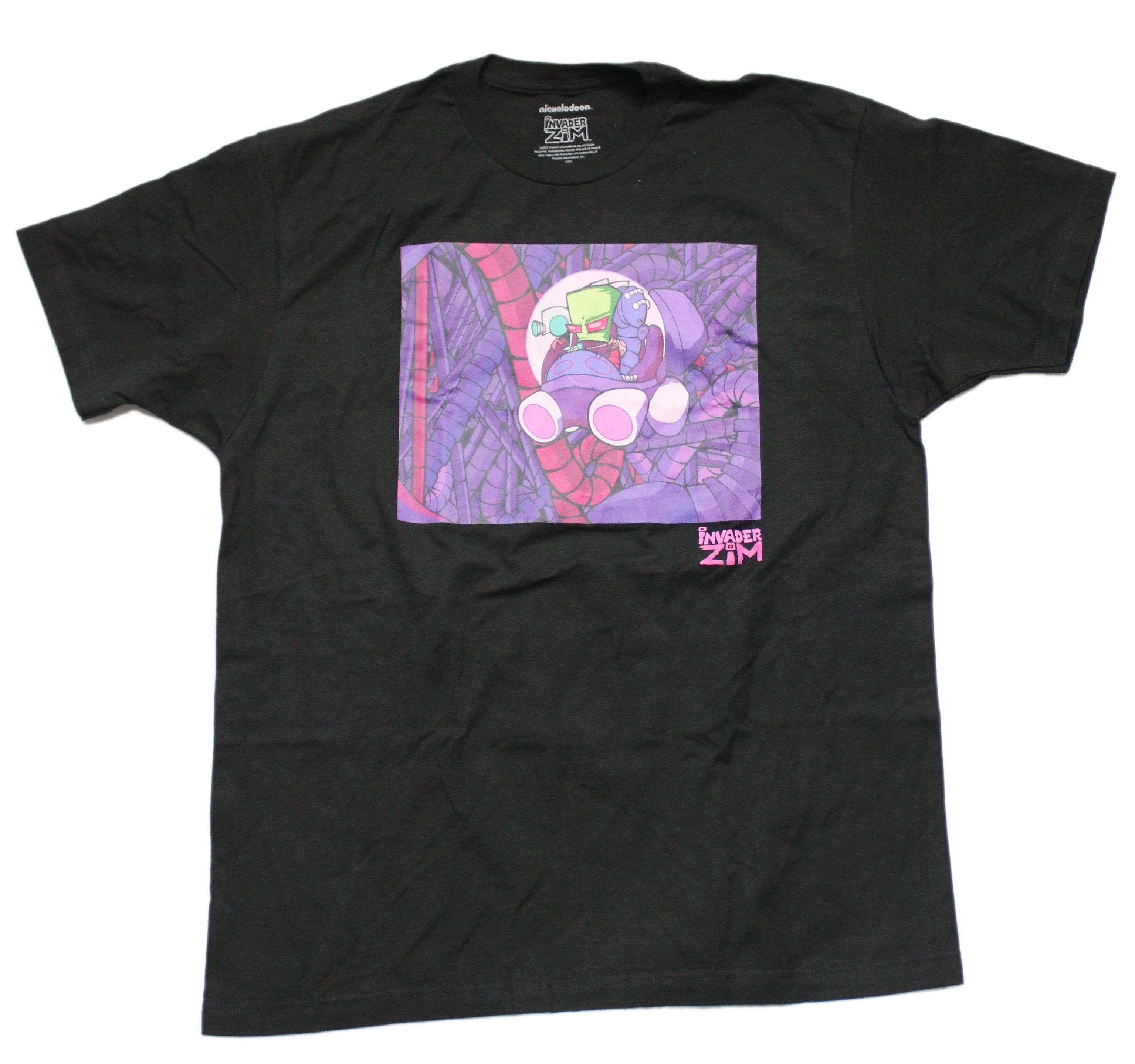 Invader Zim Mens T-Shirt - Zim Riding in Spaceship Hoodie, Sweatshirt | CiraTrend.com