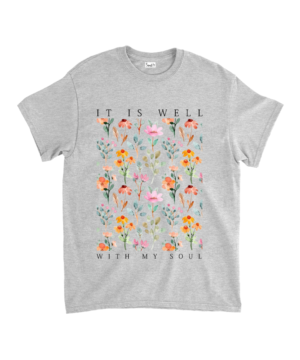 Is Well My Soul Cotton Christian Style002 T-Shirts, Hoodie, Sweatshirt