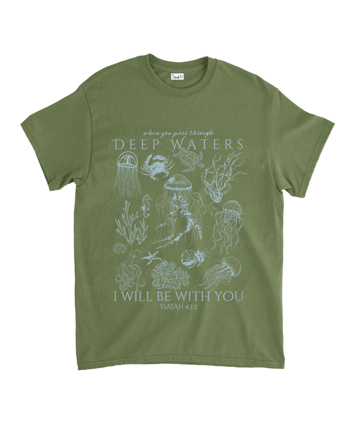 I Will Be With You Unisex Cotton Christian T-Shirt Style004 Hoodie, Sweatshirt | CiraTrend.com (Image 5)