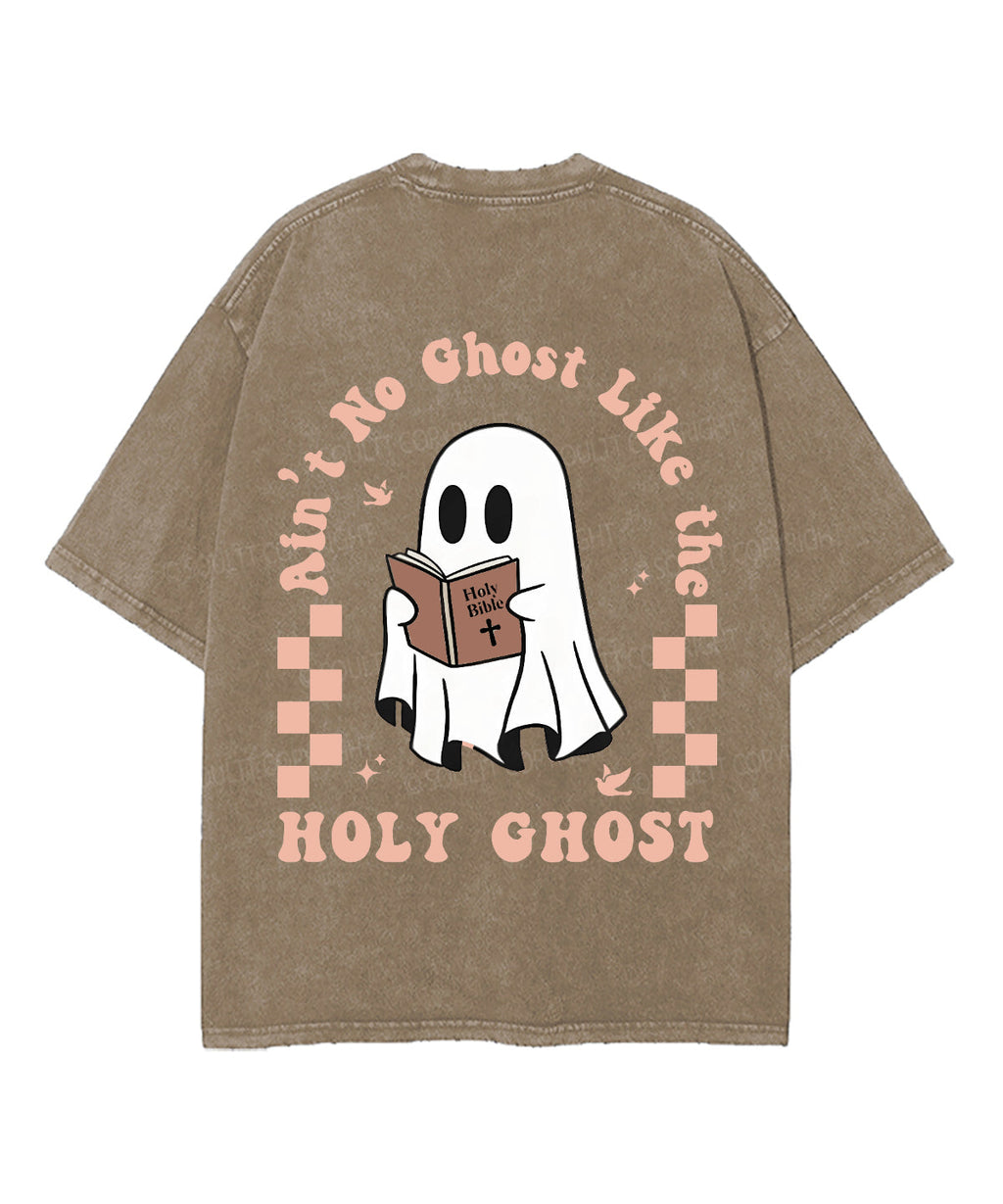 Holy Ghost Double Sided Washed Christian Style001 T-Shirts, Hoodie, Sweatshirt