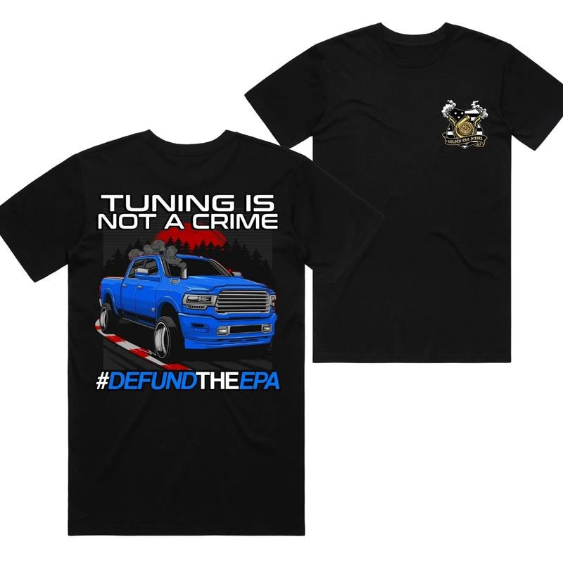 5th Gen Criminal Tee, Graphic Truck T-shirt, Stylish Car Merch for Automotive Enthusiasts