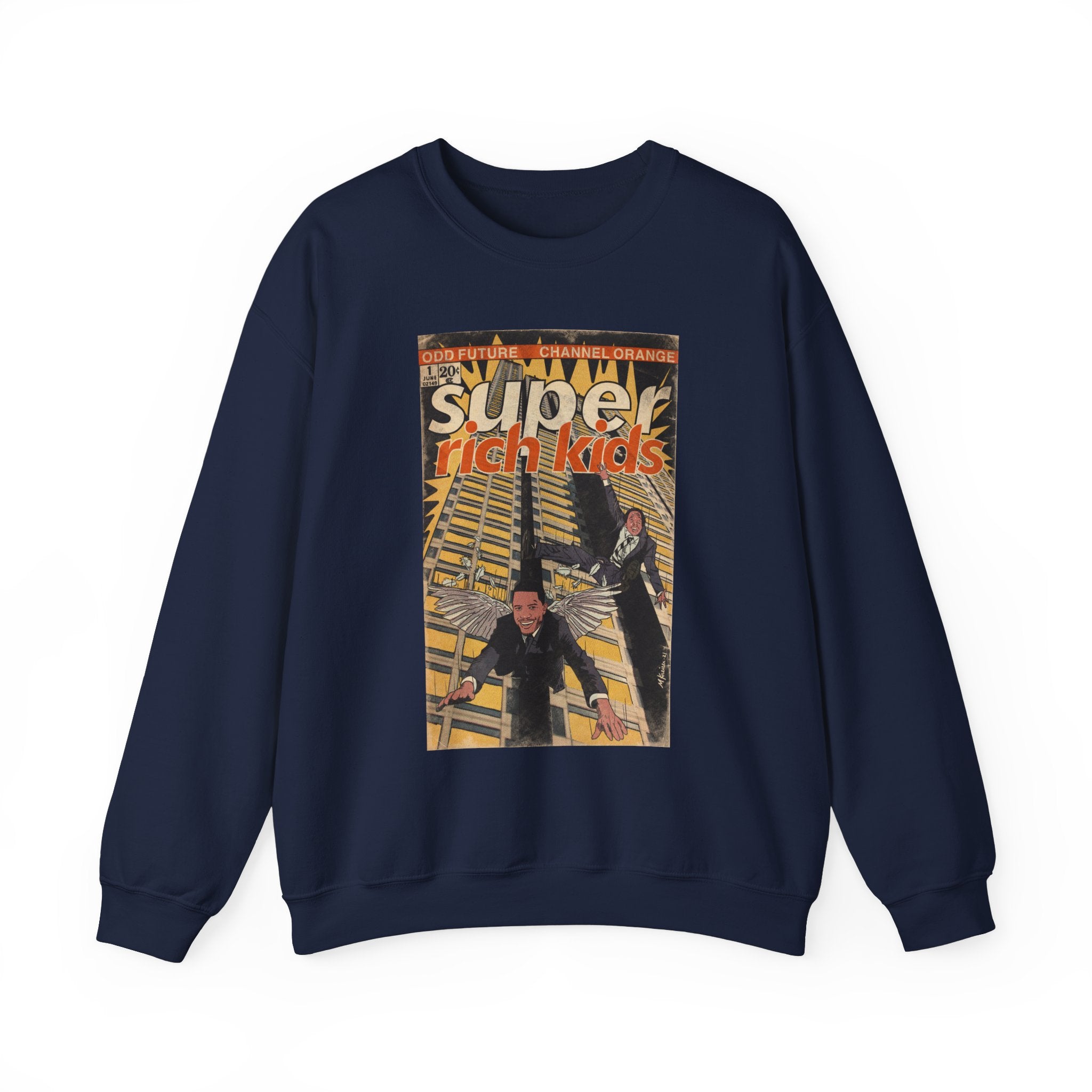 Super Rich Kids - Unisex Heavy BlendÃ¢â€žÂ¢ Crewneck Sweatshirt T-Shirts, Hoodie | CiraTrend.com (Image 2)