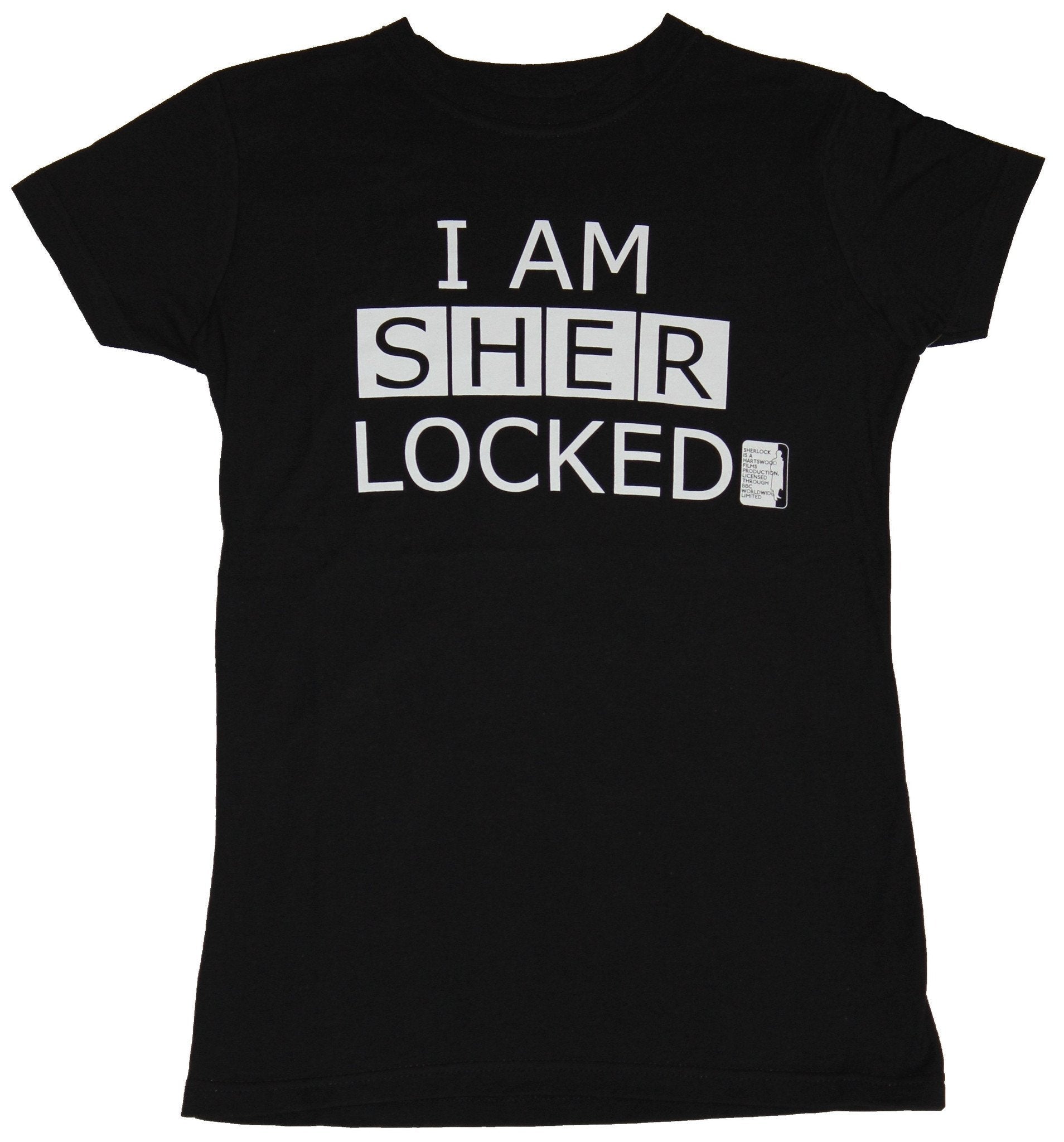 Sherlock (BBC TV Series) Girls Juniors T-Shirt - I Am Sherlocked Style002 Hoodie, Sweatshirt | CiraTrend.com