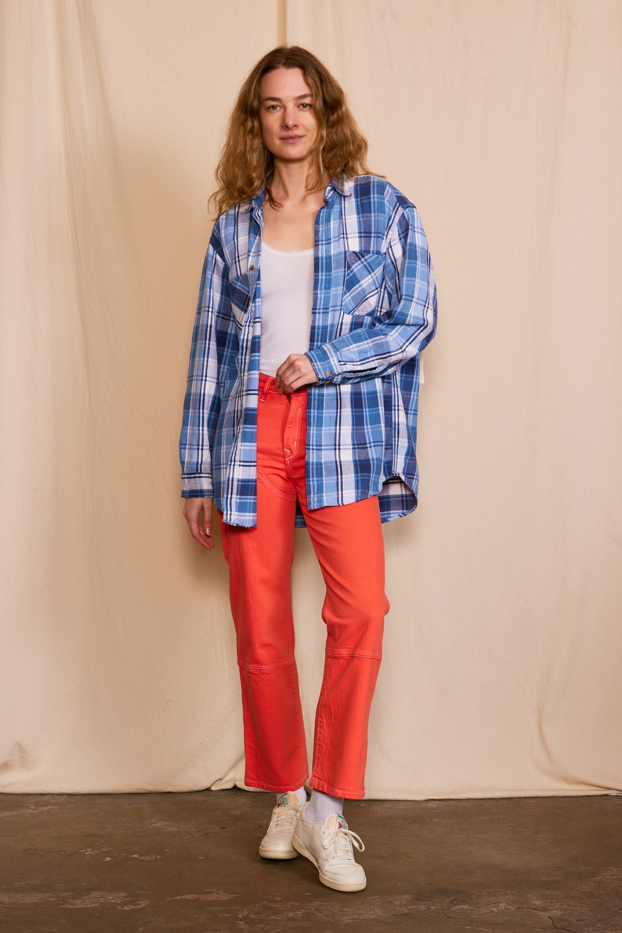 Artisan Hand-Painted Kindness Canvas Plaid Shirt Hoodie, Sweatshirt | CiraTrend.com (Image 2)