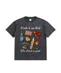 Lord Is Good Washed Christian T-Shirts, Hoodie, Sweatshirt
