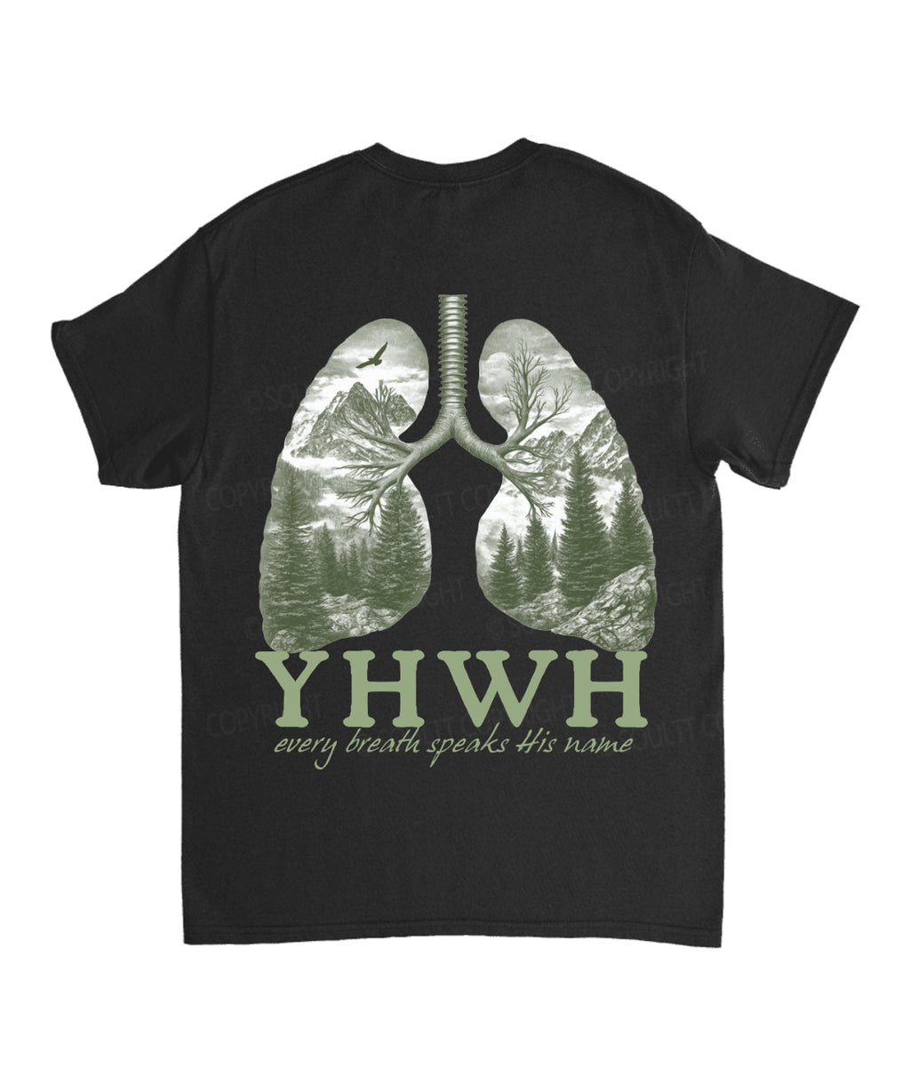 Every Breath Speaks His Name Double Sided Unisex Cotton Christian T-Shirt Hoodie, Sweatshirt | CiraTrend.com (Image 5)
