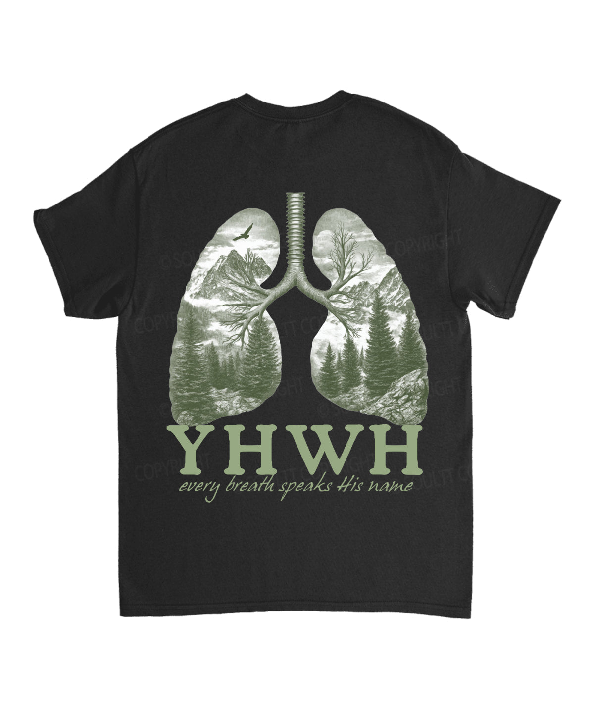 Every Breath Speaks His Name Double Sided Unisex Cotton Christian T-Shirt Hoodie, Sweatshirt | CiraTrend.com (Image 5)