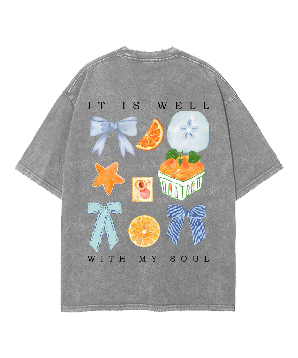 It Is Well With My Soul Double Sided Unisex Washed Christian T-shirt Style008 Hoodie, Sweatshirt | CiraTrend.com (Image 5)