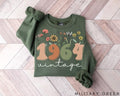 60th Birthday Sweatshirt, Vintage 1964 Sweatshirt, 60th Birthday Gifts For Women, 1964 Hoodie, 60th Birthday Friend...