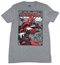 Deadpool Mens T-Shirt - Sure Yeah Whatever Battle Pose Hoodie, Sweatshirt | CiraTrend.com