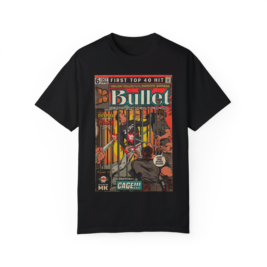 Bullet With Butterfly Wings - Unisex Comfort Colors T-shirt Hoodie, Sweatshirt | CiraTrend.com (Image 4)