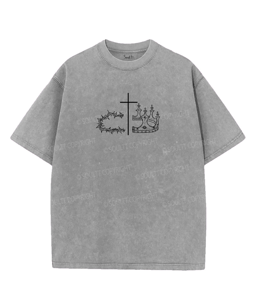 King Of Kings Double Sided Unisex Washed Christian T-shirt Style001 Hoodie, Sweatshirt | CiraTrend.com (Image 4)