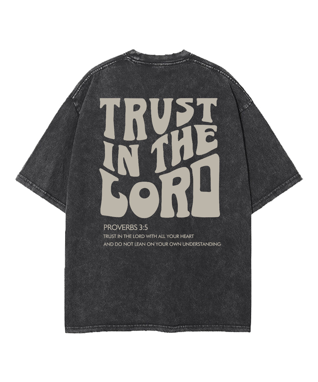 Trust In The Lord Double Sided Washed Christian T-shirt Style002 Hoodie, Sweatshirt | CiraTrend.com (Image 3)