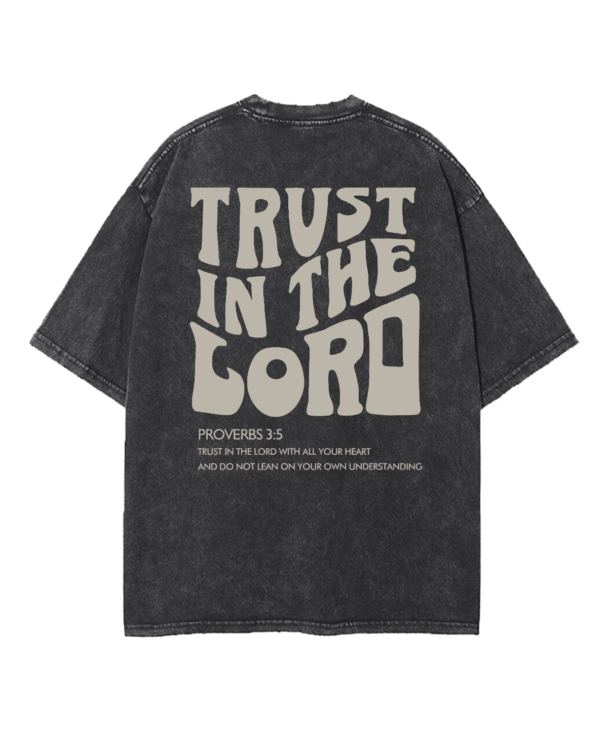 Trust In The Lord Double Sided Washed Christian T-shirt Style002 Hoodie, Sweatshirt | CiraTrend.com (Image 3)