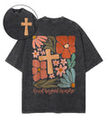 Loved Beyond Measure Double Sided Unisex Washed Christian T-shirt Hoodie, Sweatshirt | CiraTrend.com (Image 1)