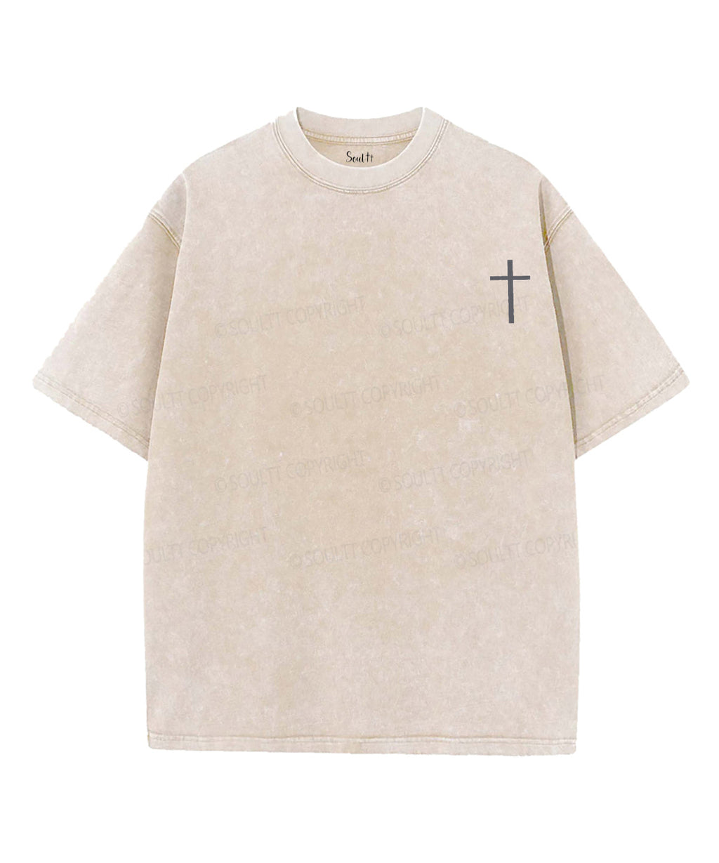 Under His Wings Double Sided Unisex Washed Christian T-shirt Style002 Hoodie, Sweatshirt | CiraTrend.com (Image 3)