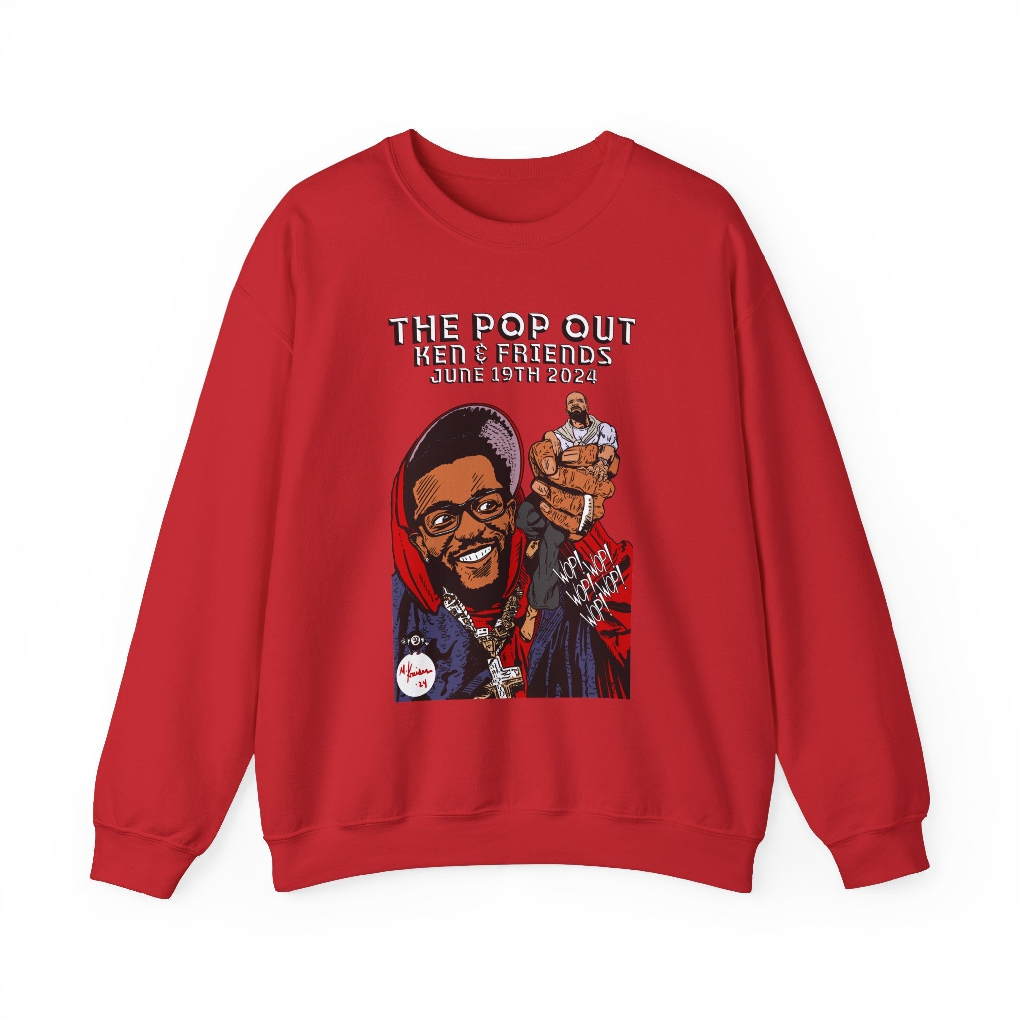 The Pop Out - Unisex Heavy BlendÃ¢â€žÂ¢ Crewneck Sweatshirt T-Shirts, Hoodie | CiraTrend.com (Image 1)