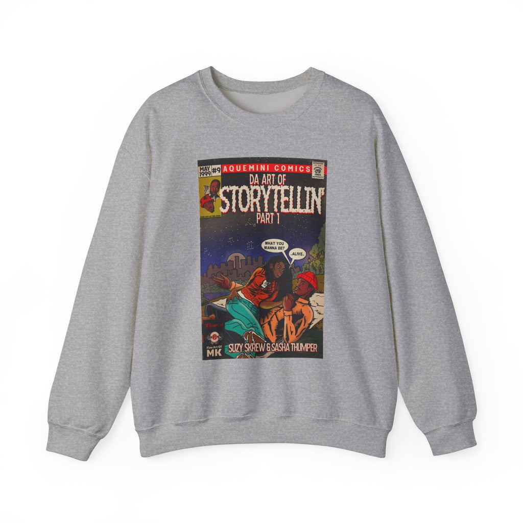 Da Art of StorytellinÃ¢â‚¬â„¢ Part 1 - Unisex Heavy BlendÃ¢â€žÂ¢ Crewneck Sweatshirt T-Shirts, Hoodie (Image 2)