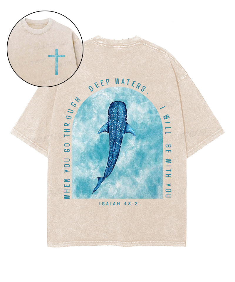 I Will Be With You Double Sided Unisex Washed Christian T-shirt Style026 Hoodie, Sweatshirt | CiraTrend.com (Image 1)