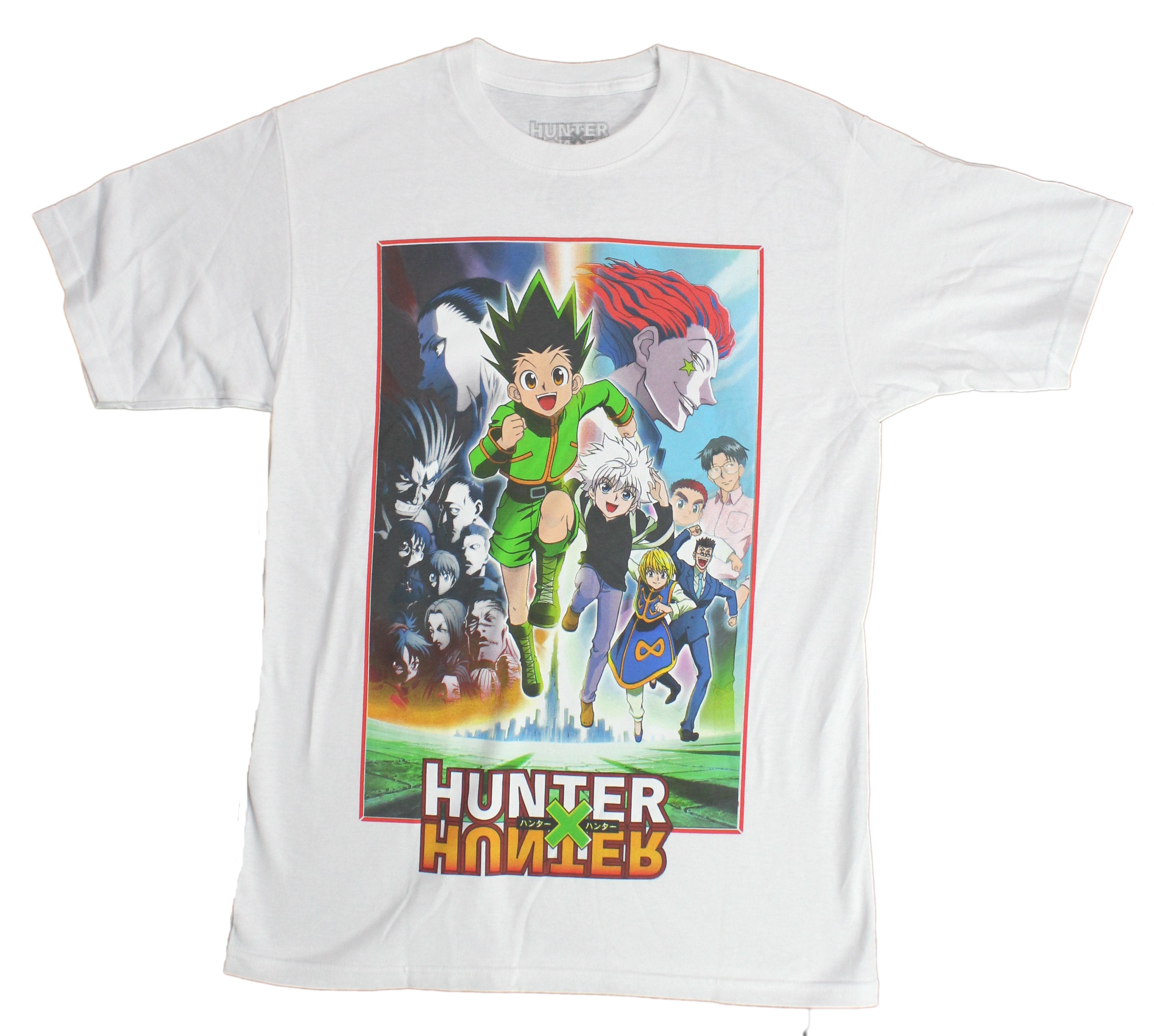 Hunter X Hunter Mens T-Shirt - Rushing Key Art Poster Image Hoodie, Sweatshirt | CiraTrend.com