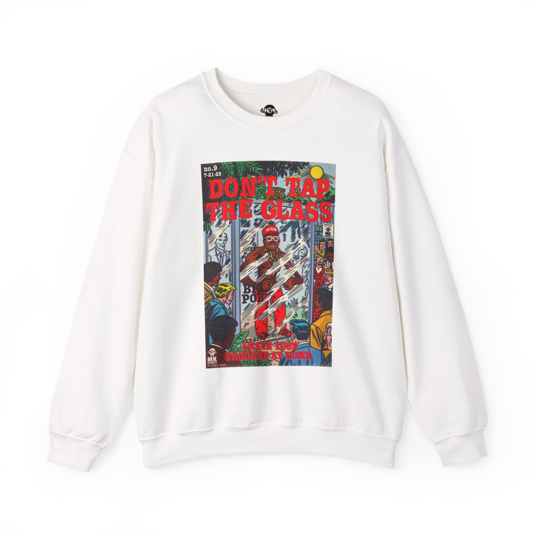Don't Tap The Glass - Unisex Heavy BlendÃ¢â€žÂ¢ Crewneck Sweatshirt T-Shirts, Hoodie | CiraTrend.com (Image 1)