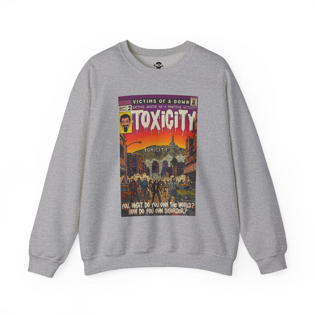 Toxicity - Unisex Heavy BlendÃ¢â€žÂ¢ Crewneck Sweatshirt T-Shirts, Hoodie | CiraTrend.com (Image 4)