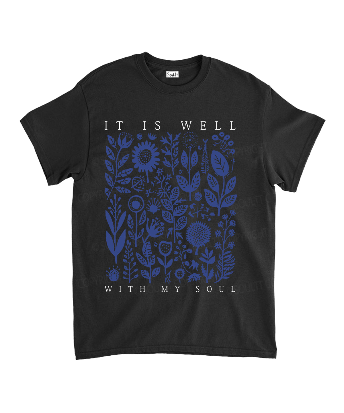 Is Well My Soul Cotton Christian Style006 T-Shirts, Hoodie, Sweatshirt