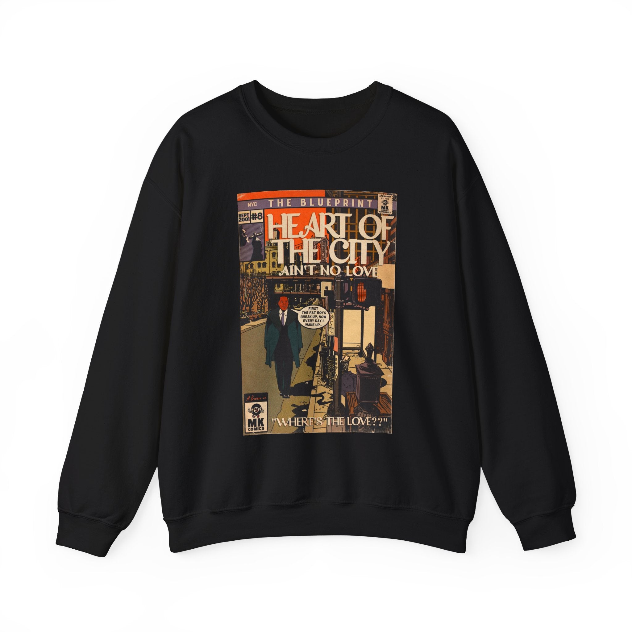 Heart of the City - Unisex Heavy BlendÃ¢â€žÂ¢ Crewneck Sweatshirt T-Shirts, Hoodie | CiraTrend.com (Image 4)