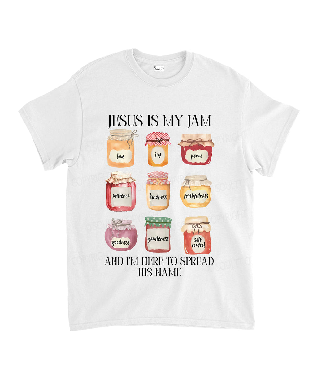 Jesus Is My Jam Cotton Christian T-Shirts, Hoodie, Sweatshirt