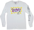 Rugrats Mens Long Sleeve T-Shirt  - Tommy Pickles Logo Babies on Sleeve Hoodie, Sweatshirt | CiraTrend.com