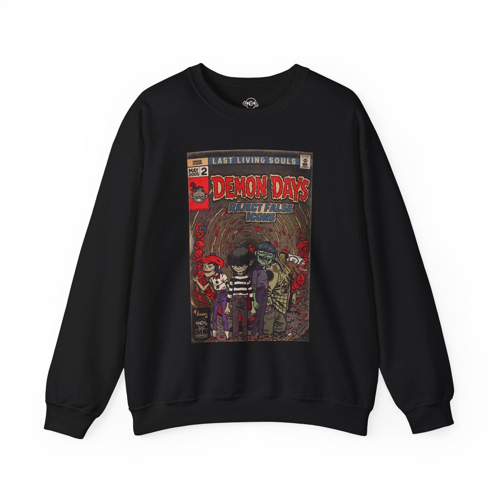 Demon Days - Unisex Heavy BlendÃ¢â€žÂ¢ Crewneck Sweatshirt T-Shirts, Hoodie | CiraTrend.com (Image 1)
