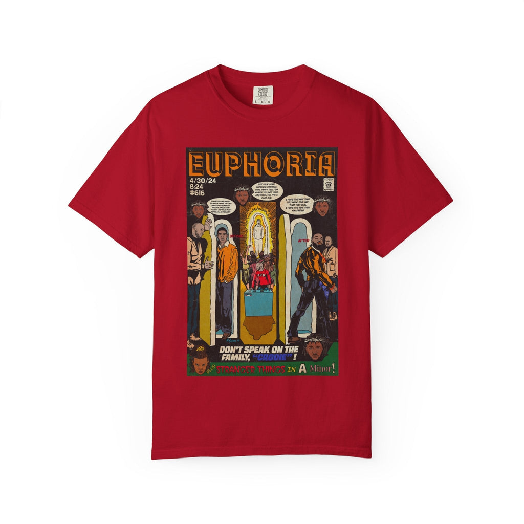 Euphoria - Unisex Comfort Colors T-shirt Hoodie, Sweatshirt | CiraTrend.com (Image 5)