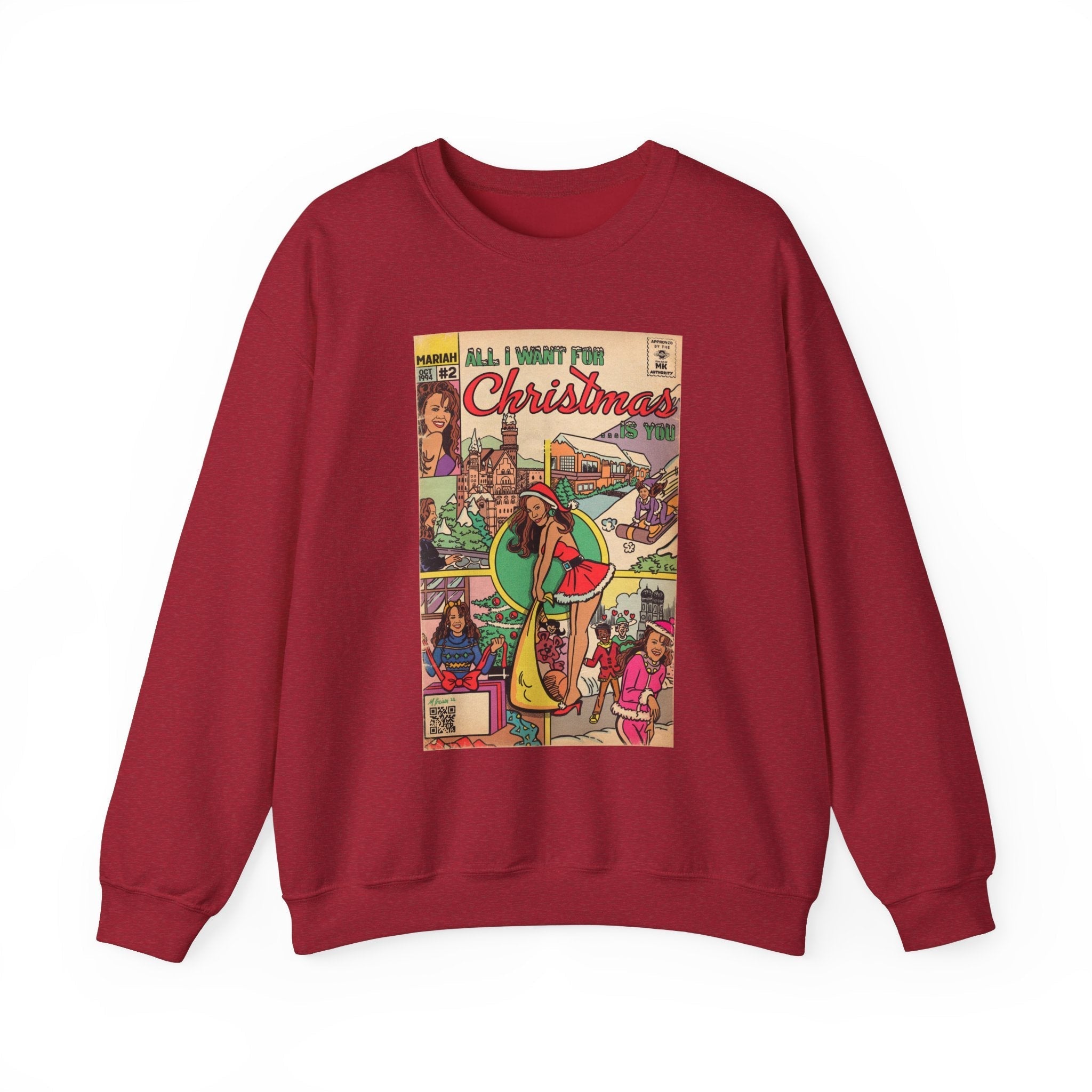 All I Want For Christmas.. - Unisex Heavy BlendÃ¢â€žÂ¢ Crewneck Sweatshirt T-Shirts, Hoodie | CiraTrend.com (Image 4)