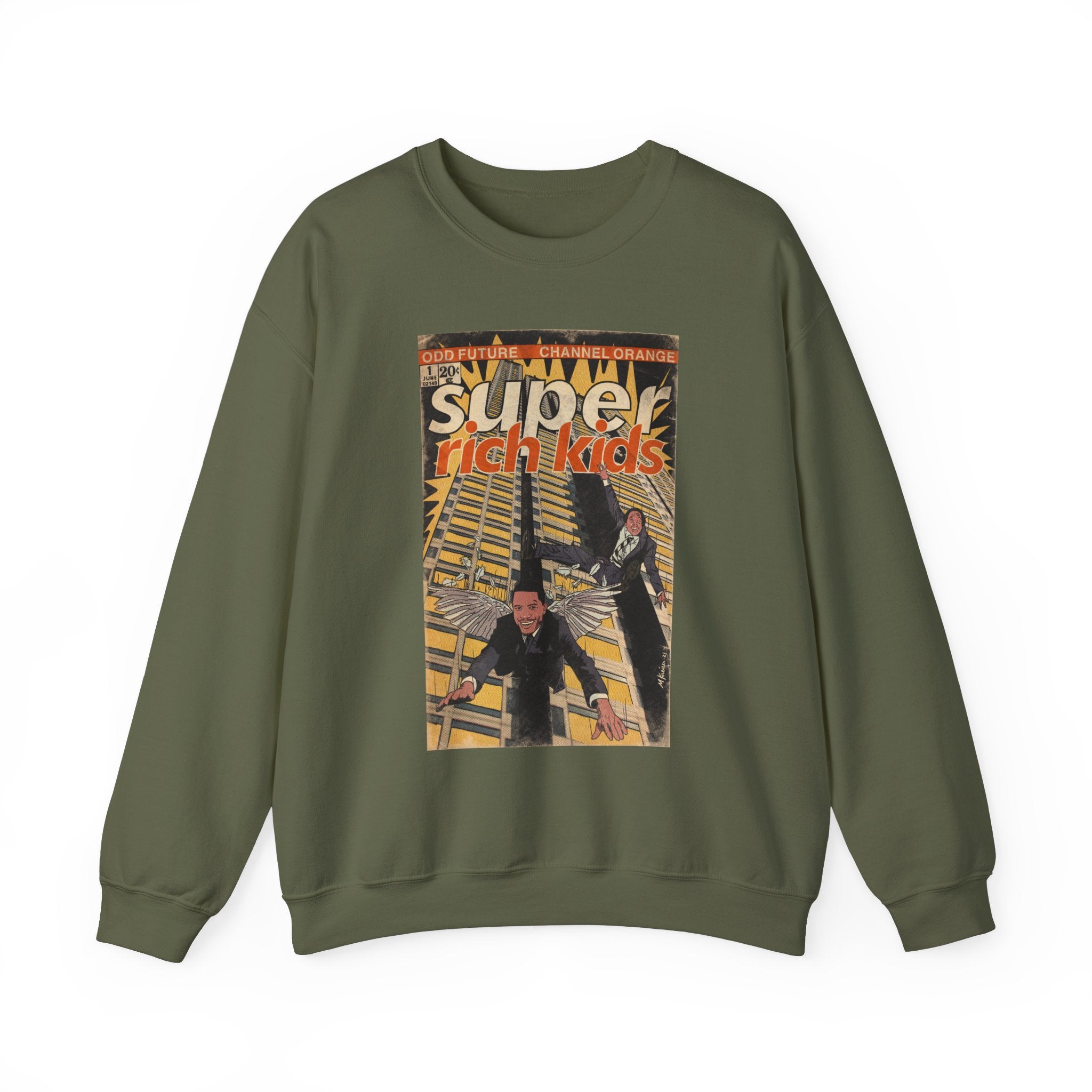 Super Rich Kids - Unisex Heavy BlendÃ¢â€žÂ¢ Crewneck Sweatshirt T-Shirts, Hoodie | CiraTrend.com (Image 3)