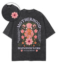 Motherhood Is Kingdom Work Double Sided Unisex Washed Christian T-shirt Style008 Hoodie, Sweatshirt | CiraTrend.com (Image 1)