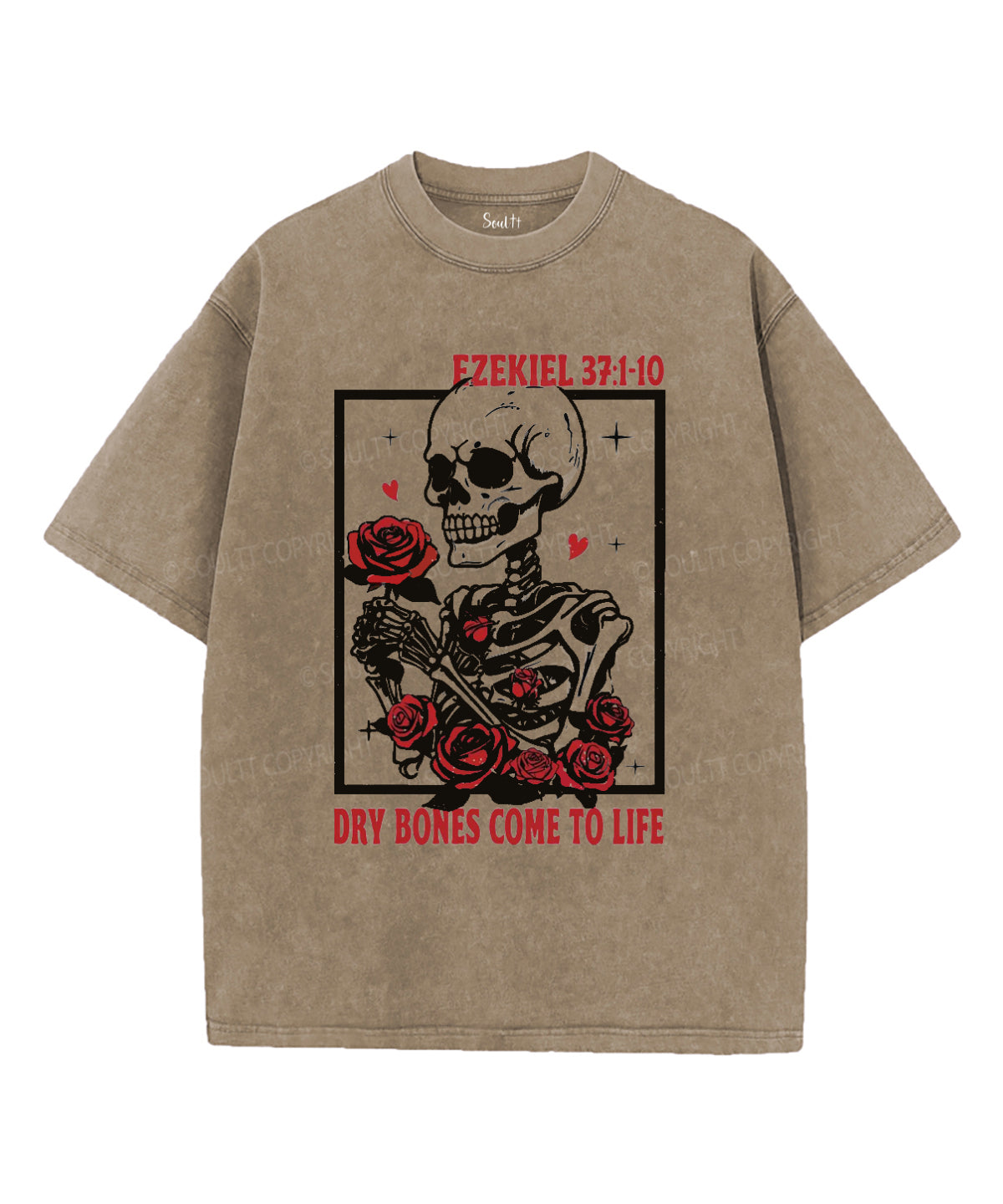 Dry Bones Come To Life Unisex Washed Christian T-shirt Style004 Hoodie, Sweatshirt | CiraTrend.com (Image 1)