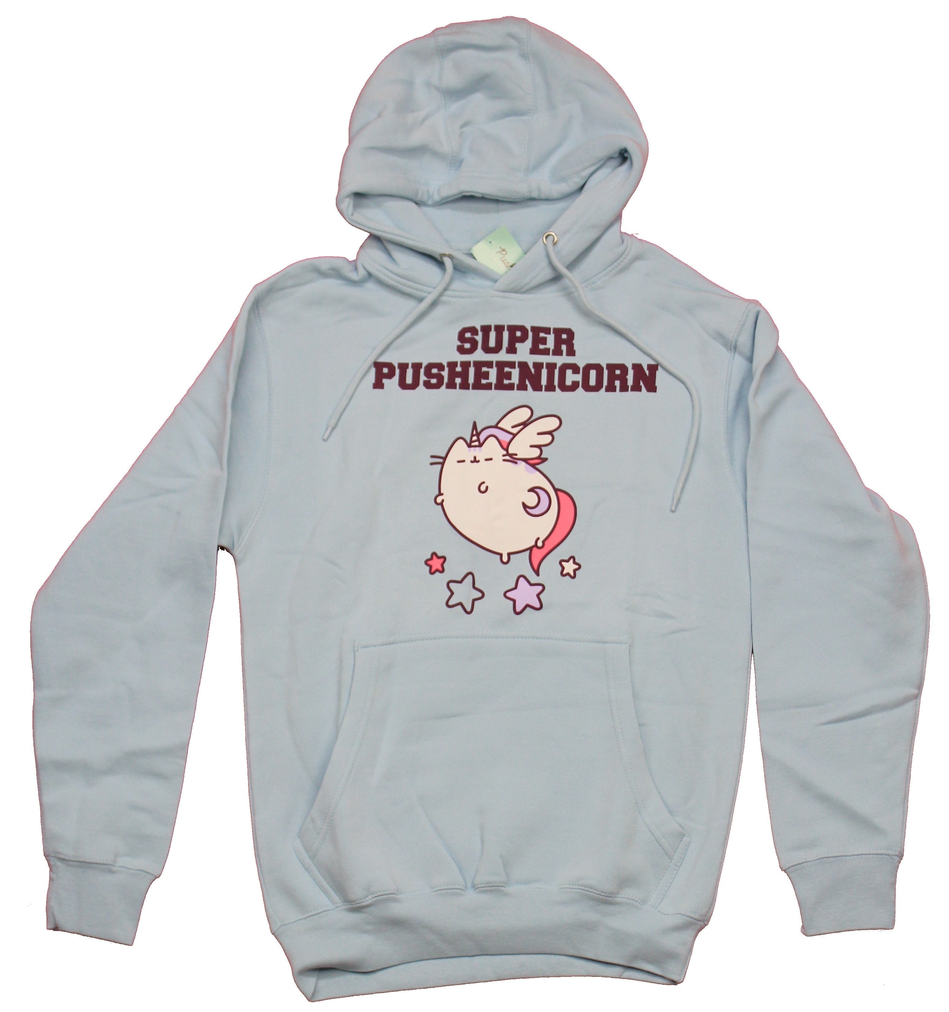 Pusheen Mens Pullover Hoodie - Super Pusheenicorn Super Cuteness T-Shirts, Sweatshirt | CiraTrend.com