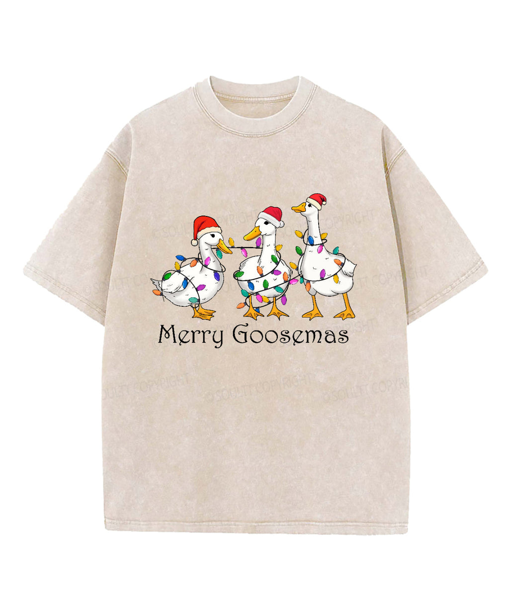 Merry Goosemas Washed Christian T-shirt Hoodie, Sweatshirt | CiraTrend.com (Image 4)