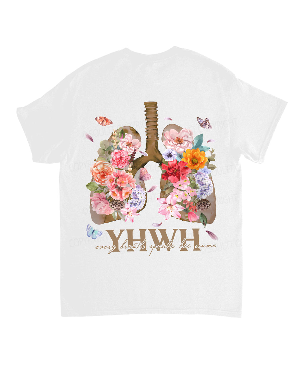 Every Breath Speaks His Name Double Sided Cotton Christian Style004 T-Shirts, Hoodie, Sweatshirt