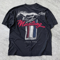 64' MUSTANG WASHED BLACK HEAVYWEIGHT TEE Hoodie, Sweatshirt | CiraTrend.com (Image 1)