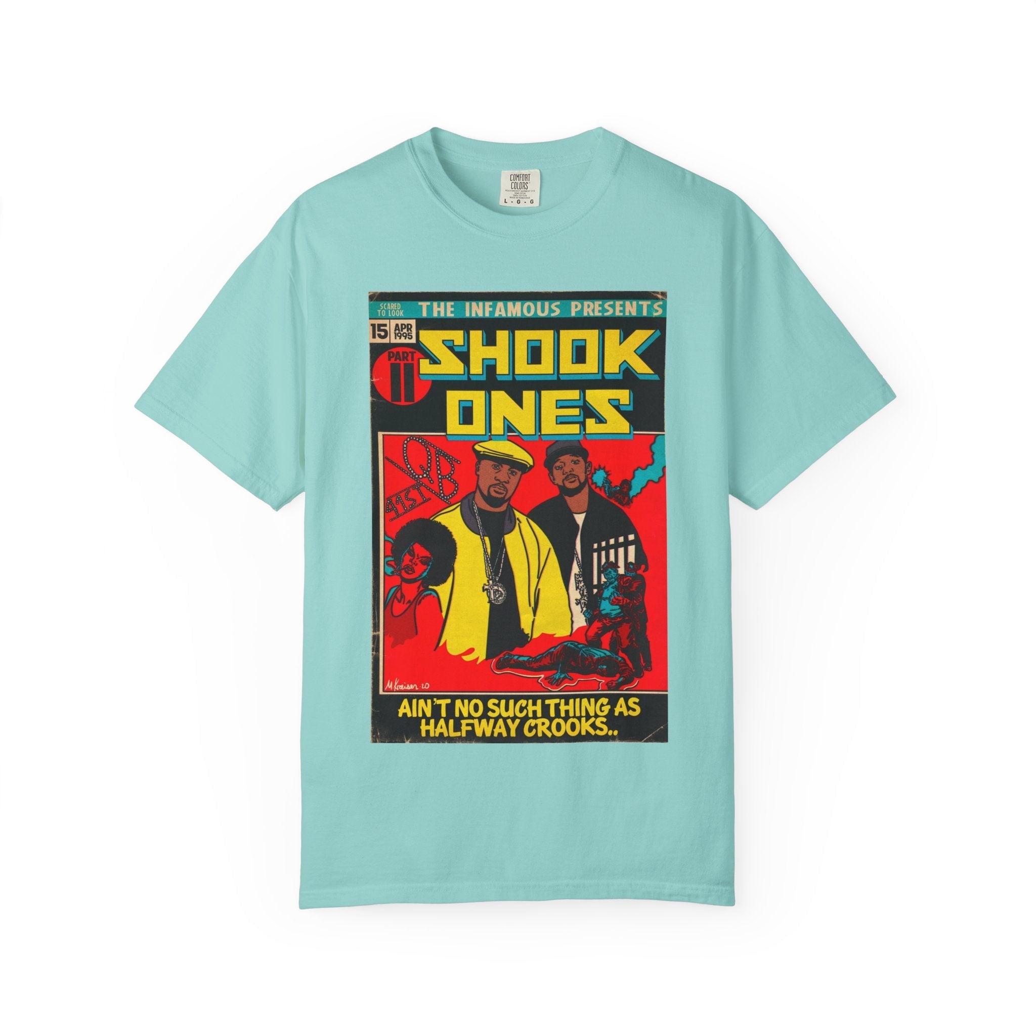 Shook Ones - Unisex Comfort Colors T-shirt Hoodie, Sweatshirt | CiraTrend.com (Image 5)