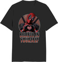 Deadpool Mens T-Shirt - Believe in Yourself Circle Heart Deadpool Image Hoodie, Sweatshirt | CiraTrend.com