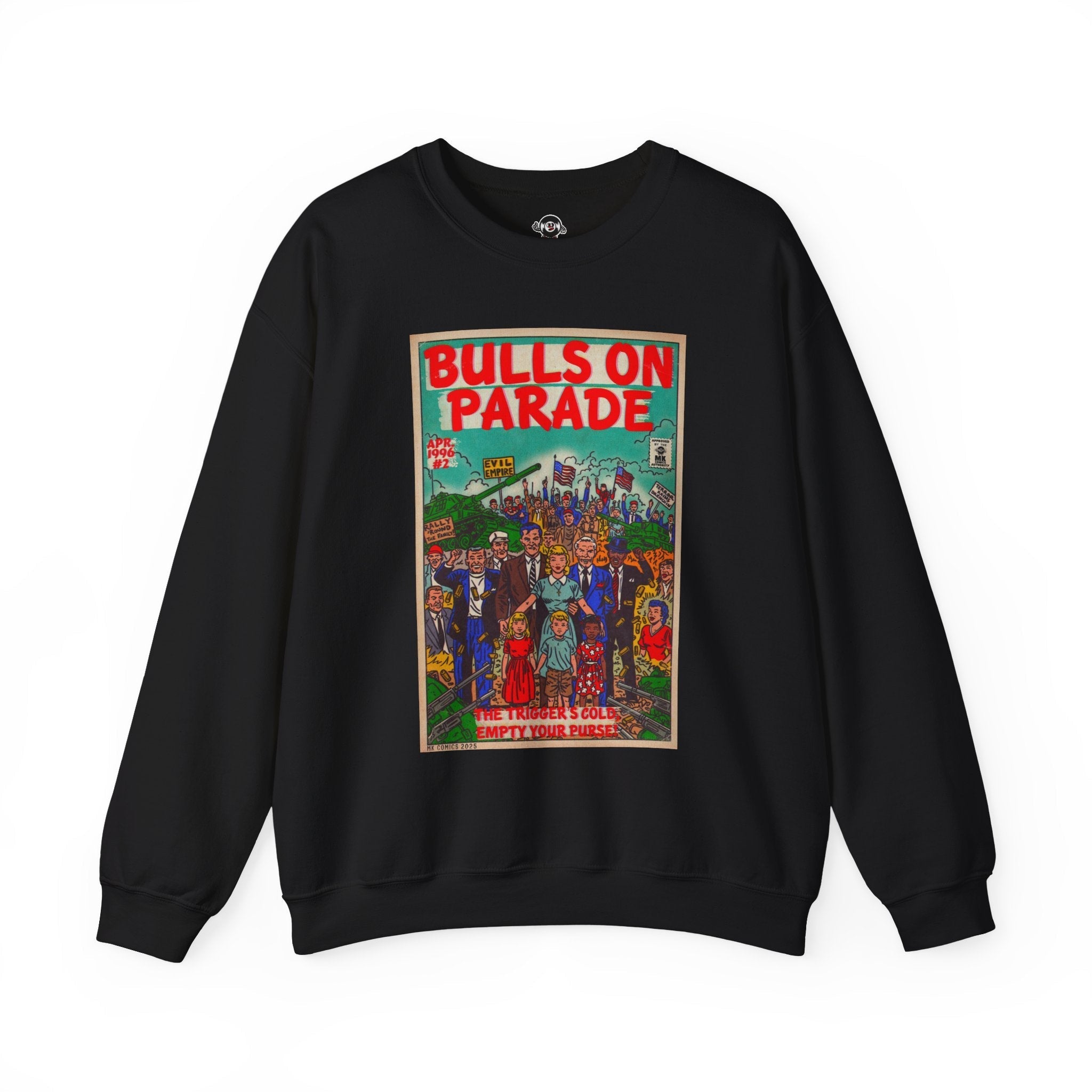 Bulls Parade - Unisex Heavy BlendÃ¢â€žÂ¢ Crewneck Sweatshirt T-Shirts, Hoodie | CiraTrend.com (Image 3)