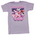 Inuyasha Mens T-Shirt - Pink Tinted Giant Character Group Under Name Hoodie, Sweatshirt | CiraTrend.com