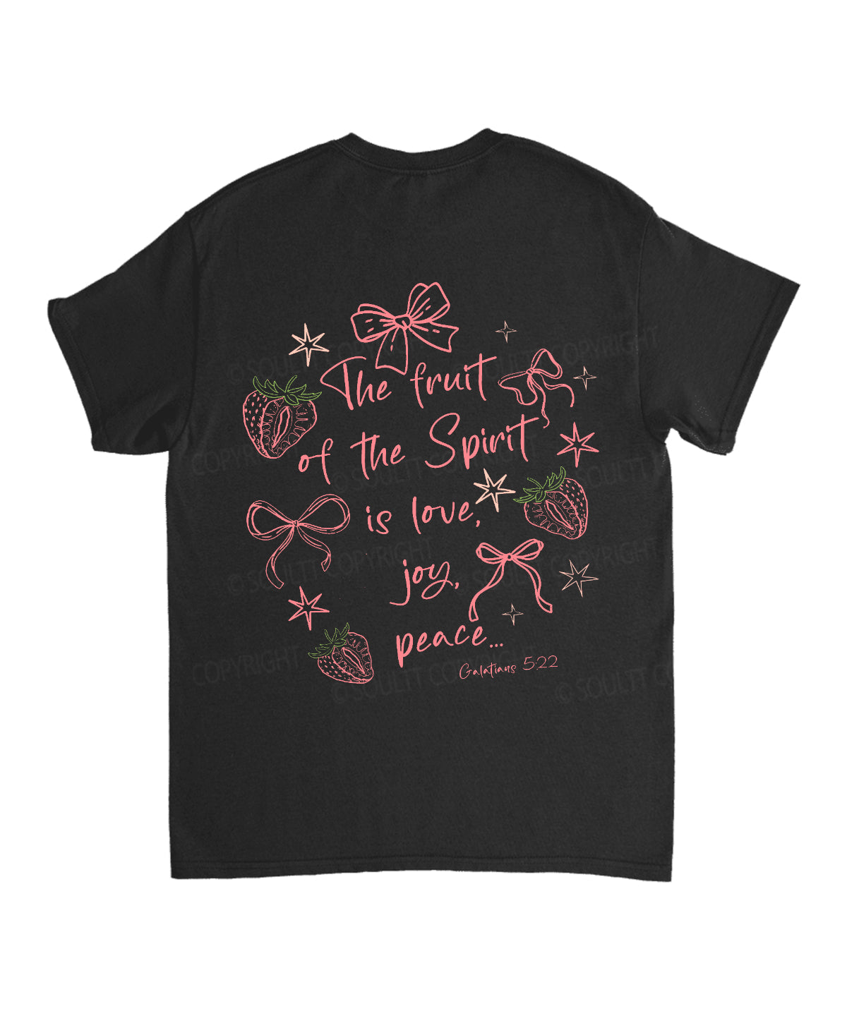 Fruit Of The Spirit Double Sided Unisex Cotton Christian T-Shirt Style003 Hoodie, Sweatshirt | CiraTrend.com (Image 5)